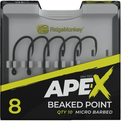 RidgeMonkey Ape-X Beaked Point Barbed veľ.6 10 ks