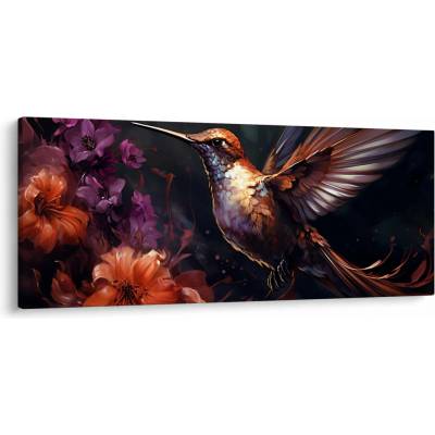 Obraz - Kolibrík, jednodielne 120x50 cm