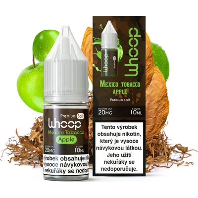 Whoop Salt Mexico Tabacco Apple 10 ml 20 mg
