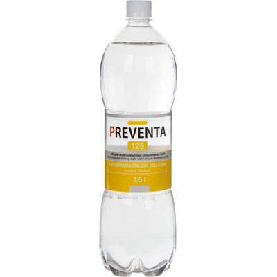 Preventa Nesýtená stolová voda s obsahom deutéria 125ppm 1,5 l