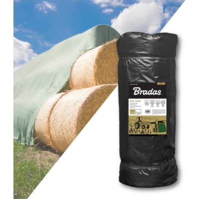 BRADAS PREMIUM BALE COVER Prodyšná plachta na balíky sena a slámy 145 g/m² 9,8 x 25 m