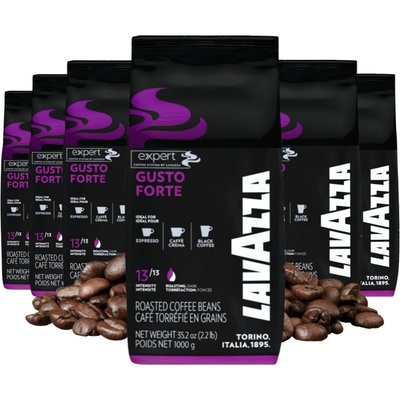 Lavazza Expert Gusto Forte zrnková 6 x 1 kg