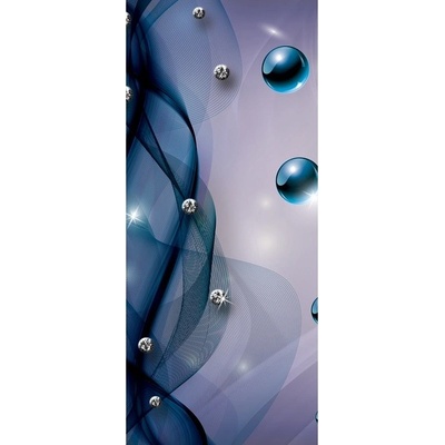 Preinterier Fototapeta - FT2834 - 3D gule – modré 91cm x 211cm