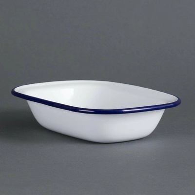 Olympia smaltované misky na koláč obdélníkové 180x135mm 6 ks
