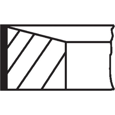 Sada pístních kroužků MAHLE 015 91 N0 – Hledejceny.cz