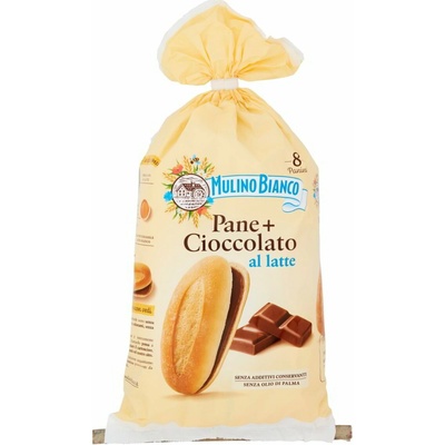 Mulino bianco pane cioccolato pečivo plnené s mliečnou čokoládou 8 x 37,5 g