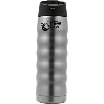 Pioneer Termoláhev s pítkem Travel 0,48 l stříbrná