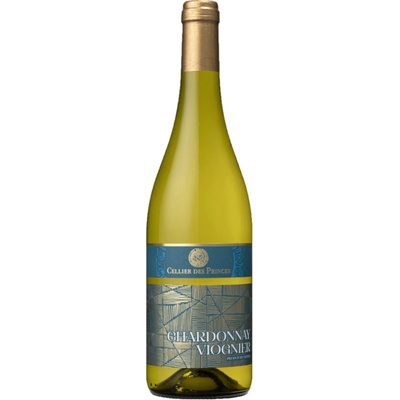 IGP Mediterannee Chardonnay-Viognier Cellier des Princes Suché bílé, 0,75 l (holá láhev)