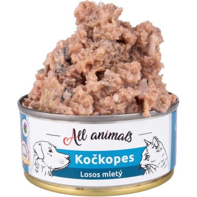 All Animals kočkopes Losos mletý 90 g