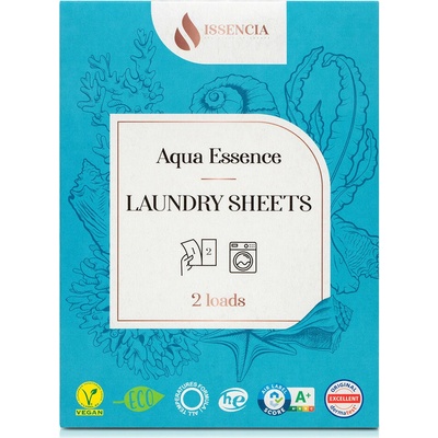 Issencia Aqua Essence ekologické prací pásky s vůní mořské svěžesti 2 praní