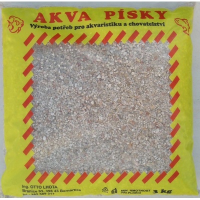 Akva písek č.5 béžový jemný 3 kg – Hledejceny.cz