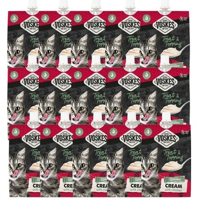 VOSKES Cream with Chicken 15 x krém s kuřecím masem 90 g