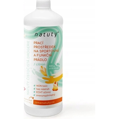 Natuty prací prostředek sport Citron 1 l