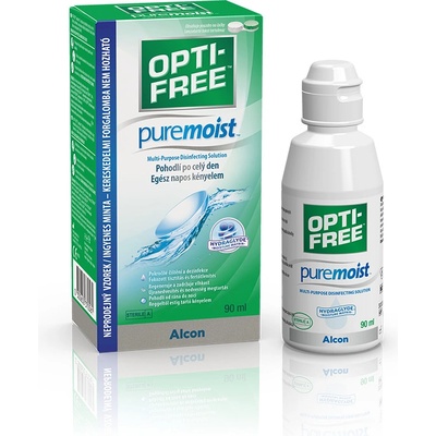Alcon OPTI-FREE PureMoist víceúčelový dezinfekční roztok na kontaktní čočky 90 ml – Hledejceny.cz