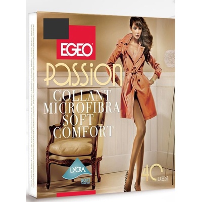 Egeo Passion soft comfort 40 DEN Antracit Šedivé