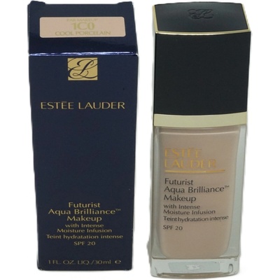 Estée Lauder Rozjasňujúci make-up SPF20 Futurist Aqua Brilliance 1C0 Cool Porcelain 30 ml