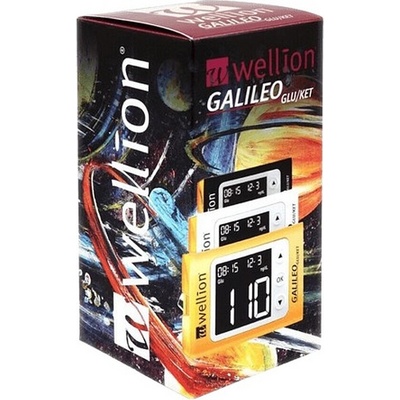 Wellion GALILEO GLU/KET glukometr set černý