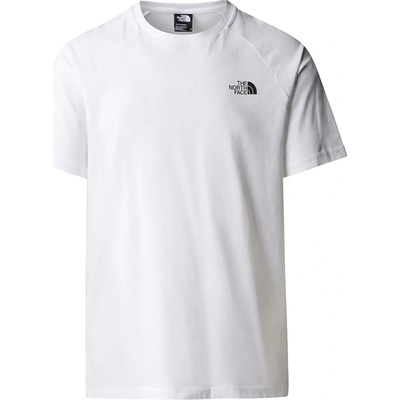 The North Face vertical ss tee NF0A89FPFN41 bílá