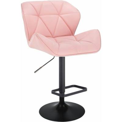 LuxuryForm Design Milano na čiernom tanieri / ružová