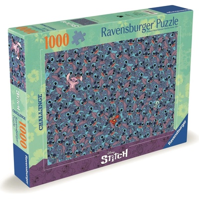 RAVENSBURGER Challenge Disney Stitch 1000 dílků