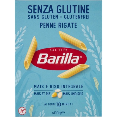 Barilla Penne Riga glutén free 400 g