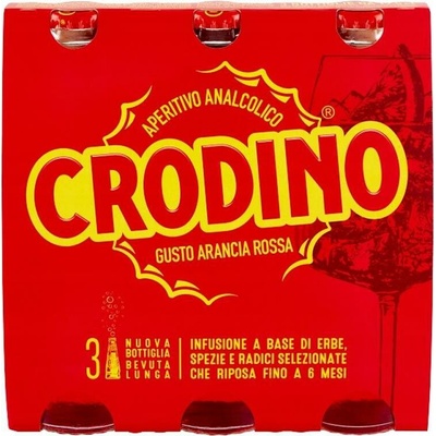 Crodino Rosso aperitivo 3 x 175 ml