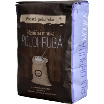 Prostě pekařská Mouka pšeničná polohrubá 1 kg