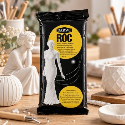 Darwi The Self-Hardening Modelling Clay Roc 1000 g