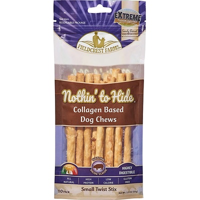 Nothin' to Hide Twist Stix s příchutí slaniny 12 cm 10 ks 65 g