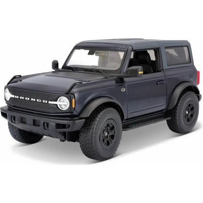 Maisto Model auta Ford Bronco Wildtrak 2021 metal modrá 1:18