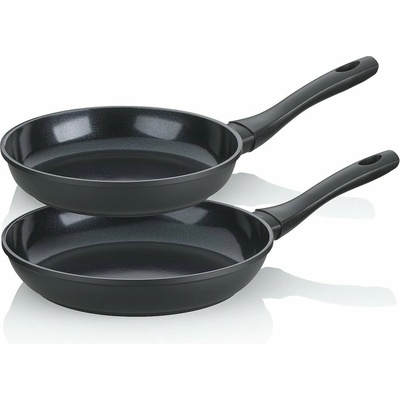KELA Pánev Atura litý hliník černá 24 a 28 cm KL-15179