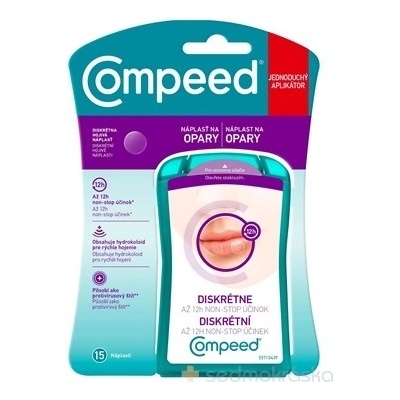 Compeed NÁPLASŤ na opary inov. 2023 15 ks - 225253