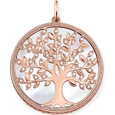Thomas Sabo Prívesok Biely strom lásky PE761 435 14 Sterling Silver 18k