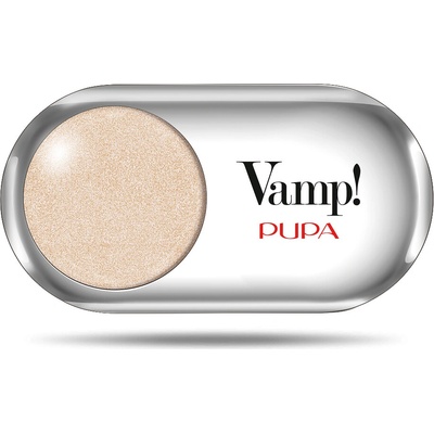 Pupa Vysoko pigmentované očné tiene Vamp! Compact Eyeshadow 206 Sparkling Gold Top Coat 1,5 g