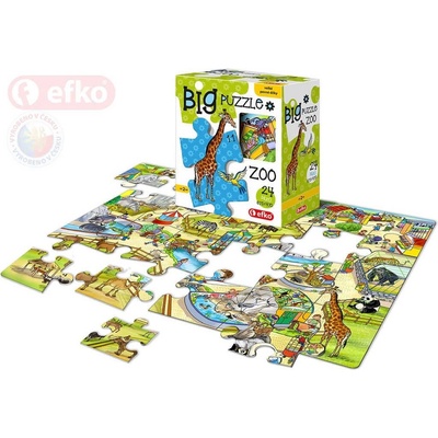 Efko Big ZOO Baby 24 dielov