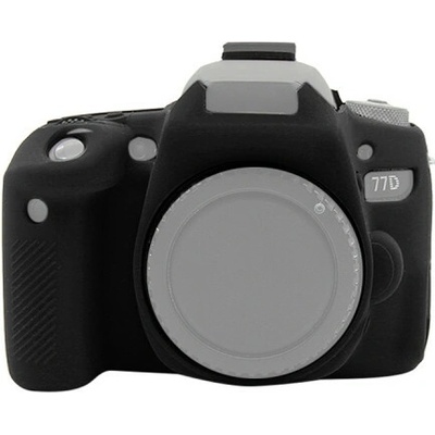 PULUZ silikónové puzdro pre Canon EOS 77D čierne