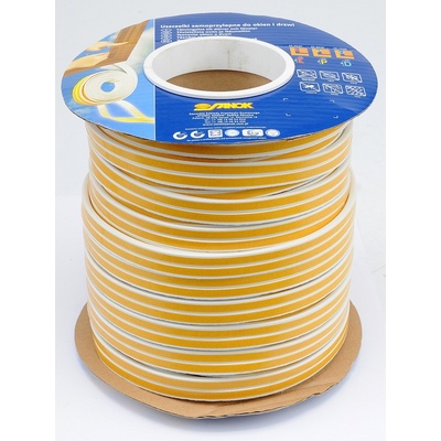 Vorel Těsnění do oken a dveří samolepící 9x5,5mm TYP P bílé 100M – Hledejceny.cz