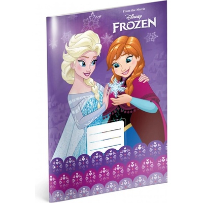 Presco Group Školní sešit Frozen Ledové království Violet A4 linkovaný