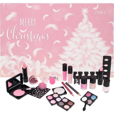 Alltoys Adventní kalendář Traditional Pink and Fluffy – kosmetická sada 24 překvapení – Hledejceny.cz