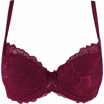 Viktorie podprsenka push-up 18003 vínová