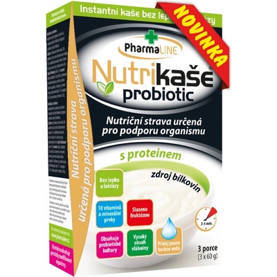 Nutrikaše probiotic s proteinem 3 x 60 g – Hledejceny.cz