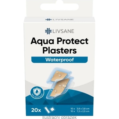 LIVSANE Náplasti Aqua Protect 20 ks