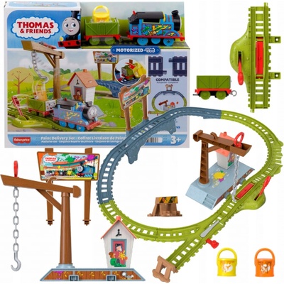 Fisher Price Mašinka Tomáš vláčkový set s kolejemi na baterie 6 – Hledejceny.cz