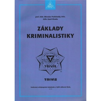 Základy kriminalistiky - 2. vydání
