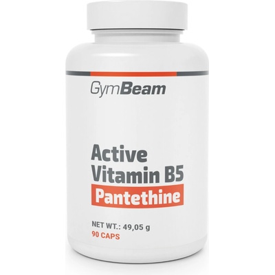GymBeam Aktívny vitamín B5 Pantetín 90 kapsúl