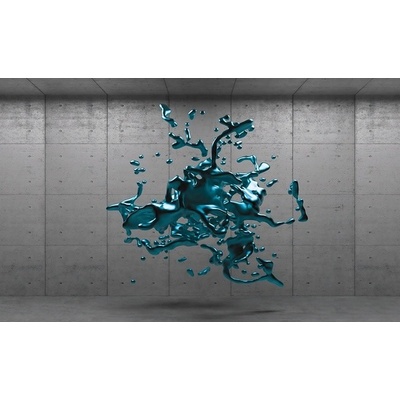 Preinterier FT3301 Fototapeta na stenu 3D farba – modrá vlies 104cm x 70cm