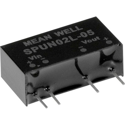 MEAN WELL SPUN02N-12 DC / DC menič napätia 167 mA 2 W Počet výstupov: 1 x