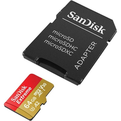 SanDisk microSDXC 64GB SDSQXAH-064G-GN6AA
