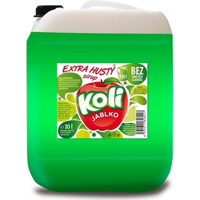 Koli sirup EXTRA hustý jablko 10 l