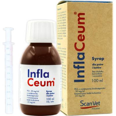 SCANVET InflaCeum - doplňky stravy pro psy a kočky - 100ml